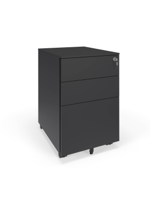 Basyx Mobile Metal Pedestal Filing Cabinet - Hon