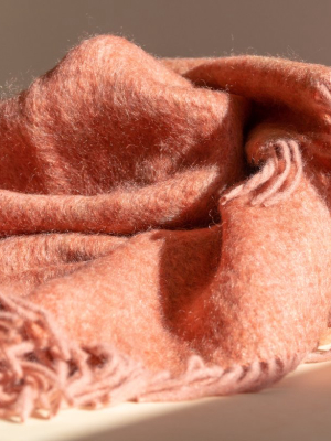 [pre-order] Mohair Blanket - Pink