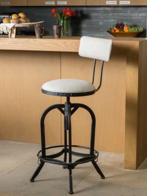 Stirling Adjustable Barstool - Christopher Knight Home