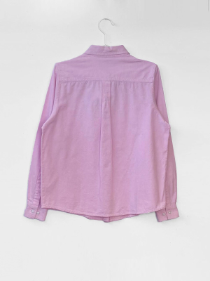 Igwt Vintage - Long Sleeve Button Down / Baby Pink