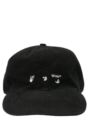 Off-white Logo Embroidered Cap