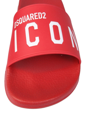 Dsquared2 Icon Logo Print Slides