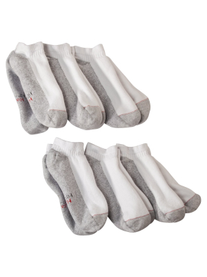 Hanes Premium Men's X-temp Ultra Cushion Low Cut Socks 6pk