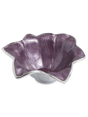 Julia Knight Lily 8" Bowl In Amethyst