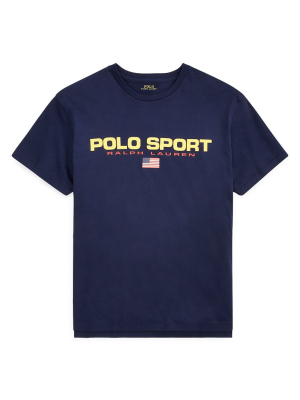 Ralph Lauren Short Sleeve Polo Sport Icon Tee Navy