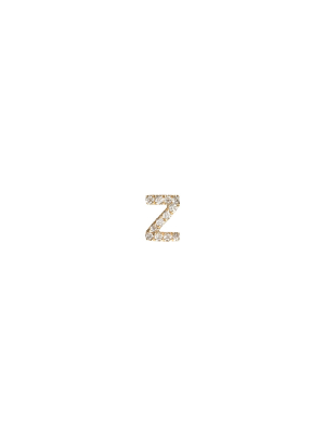 Diamond Letter Z Charm