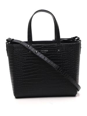 Jimmy Choo Pegasi Embossed Tote Bag