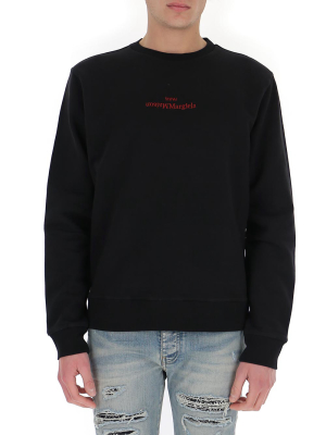 Maison Margiela Embroidered Logo Sweatshirt