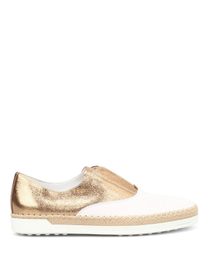 Tod's Slip On Oxford Shoes