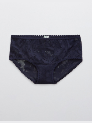 Aerie Cheetah Lace Boybrief Underwear