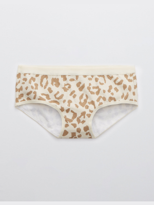 Aerie Cotton Leopard Boybrief Underwear