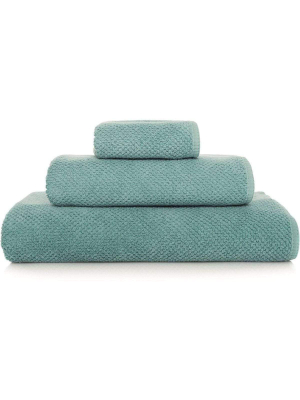 Graccioza Bee Waffle Bath Towel - Baltic - Available In 7 Sizes