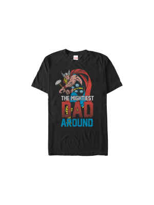 Men's Marvel Thor Mightiest Dad T-shirt