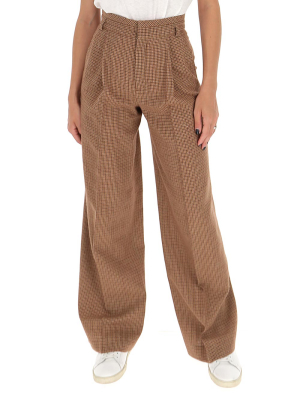 Chloé High-waisted Wide-leg Trousers