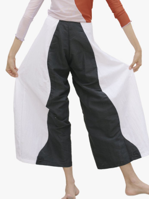 Swirl Pant In Black / White