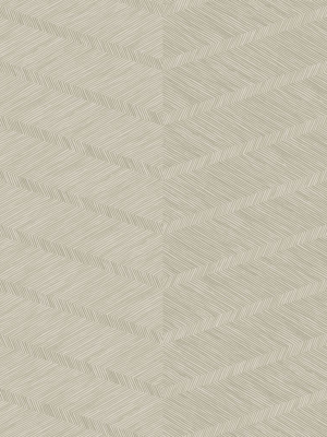 Aspen Chevron Wallpaper In Champagne From The Scott Living Collection By Brewster Home Fashions