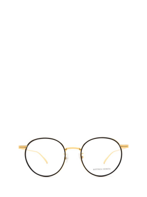 Bottega Veneta Eyewear Round Frame Glasses