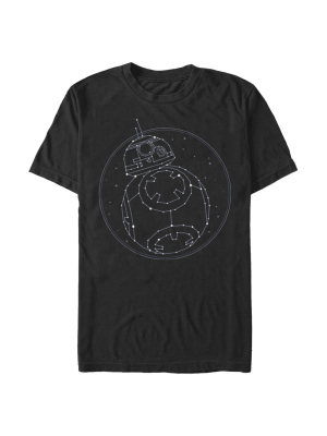 Men's Star Wars: The Rise Of Skywalker Bb-8 Starry Constellation T-shirt