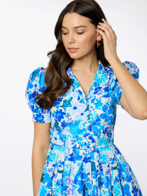 Finley Dress - Petal Blue