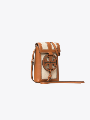 Miller Canvas Quadrant Phone Crossbody