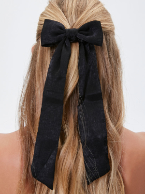 Bow Barrette Hair Clip