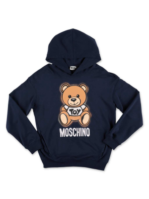 Moschino Kids Teddy Bear Printed Hoodie