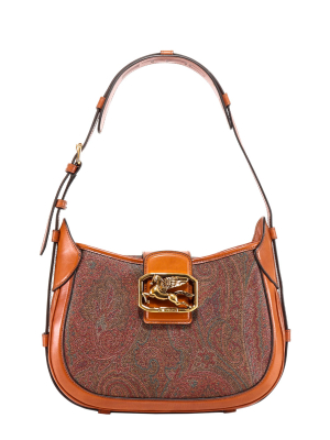 Etro Pegaso Paisley Jacquard Shoulder Bag