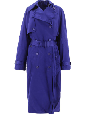 Balenciaga Belted Trench Coat