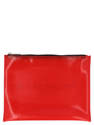 Givenchy Logo Zipped Pouch