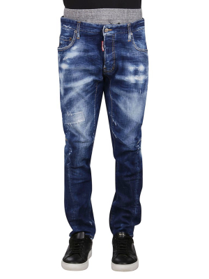 Dsquared2 Distressed Layered Jeans