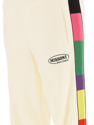 Palm Angels X Missoni Logo Print Track Pants