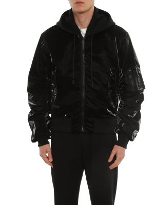 Dolce & Gabbana Hooded Bomber Jacket