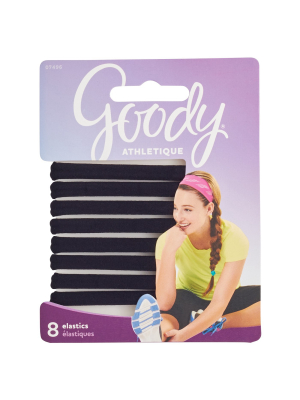 Goody Athletique Sweat Stretch Elastics - 8ct