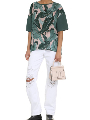 Weekend Max Mara Ariete Graphic Print T-shirt