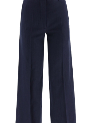 Kenzo Cropped High-waisted Trousers