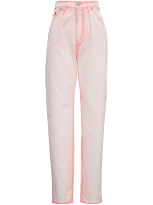 Alberta Ferretti Sorbet Sky Dye Tapered Jeans