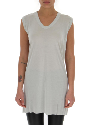 Rick Owens V-neck Longline Tank Top