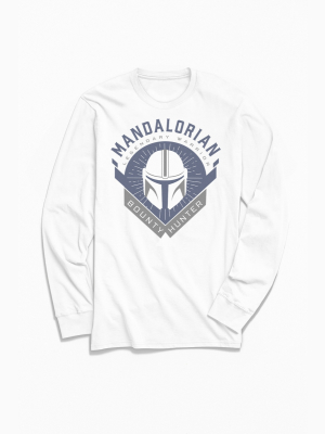 Star Wars The Mandalorian Warrior Long Sleeve Tee