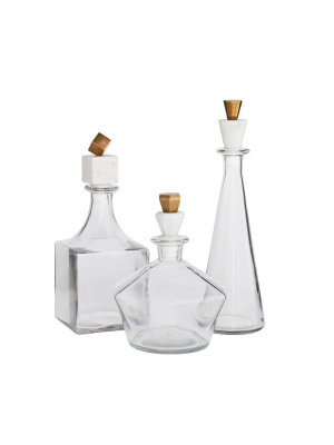 Arteriors Wilshire Decanters, Set Of 3