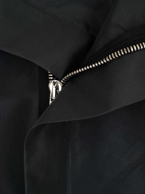 Rick Owens Zipped Cape Jacket