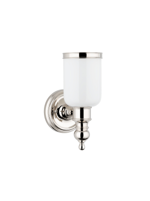 Hudson Valley Lighting Chatham Vanity Lamp - Polished Nickel & Opal Glossy