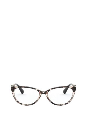 Valentino Eyewear Cat-eye Frame Glasses