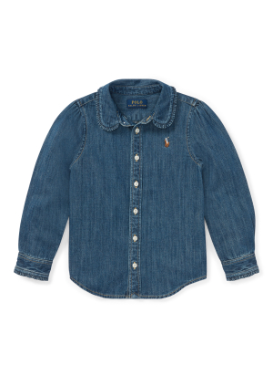 Cotton Denim Shirt