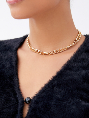 Kyle Curb Chain Necklace