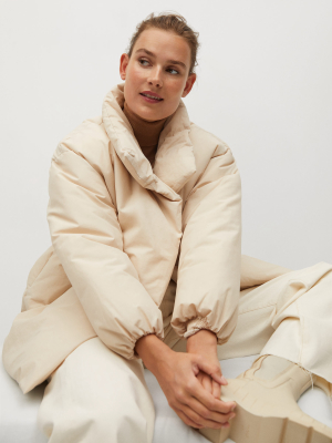 Water-repellent Quilted Coat