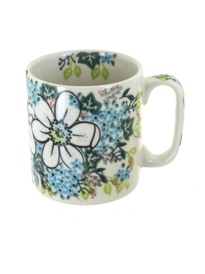 Blue Rose Polish Pottery Ariel Coffee Mug