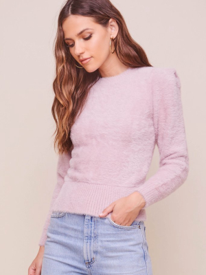 Caroline Fuzzy Knit Sweater