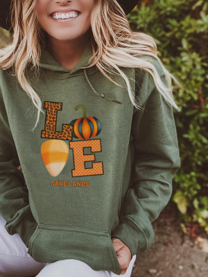 Love Save Lands Hoodie