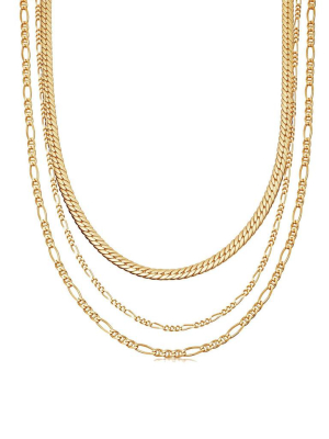 Filia & Camail Chain Necklace Set