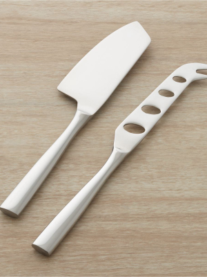 Couture 2-piece Cheese Knife Set